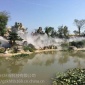 北京假山景觀造霧