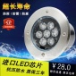 圓形led地埋燈 草坪燈庭院燈 射燈地面led戶外埋地?zé)舴浪卟薀? title=