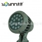 單色七彩全彩DMX512新款LED大功率圓形投光燈 &amp;phi;180MM 遂道泛光燈