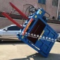億邁廢紙編織袋打包機_20噸雙杠立式半自動液壓打包機_廢料打包機