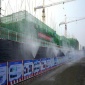 建筑房頂霧化噴霧系統圍擋噴霧噴水機器安裝