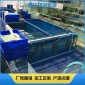 山東廠家 批發(fā) 加工定制儲(chǔ)水容器 折疊式魚箱 支架水箱