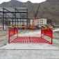 天水渣土車建筑工程洗輪機本地工廠安裝調試自動洗車設備廠家