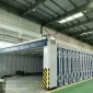 廠家  噴漆房廢氣處理設(shè)備 工業(yè)噴漆房 伸縮房 廢氣凈化設(shè)備 藍(lán)葉LY-2019-7